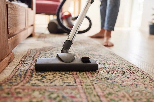 How to clean a rug in an apartment 