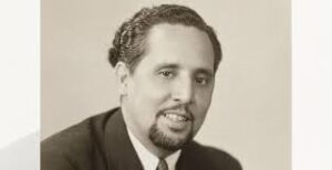 Portrait of Raoul A. Cortez, a prominent Hispanic leader, media pioneer, and advocate for Hispanic rights, known for his impactful work in broadcasting and community activism.